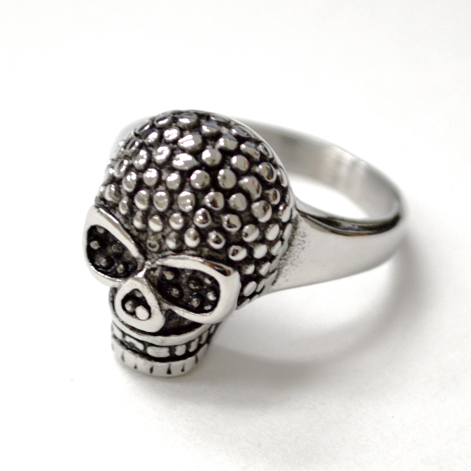 Skull Head Stainless Steel Ring 81-1833