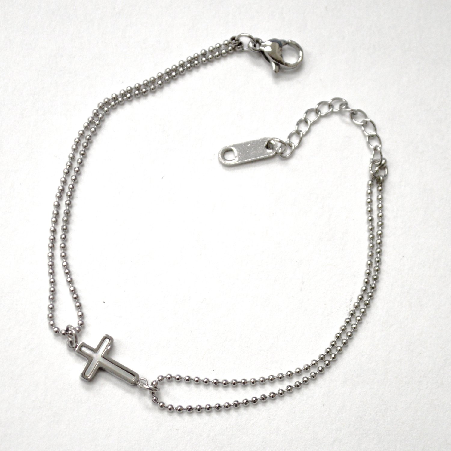 Cross Stainless Steel Bracelet 84-1993