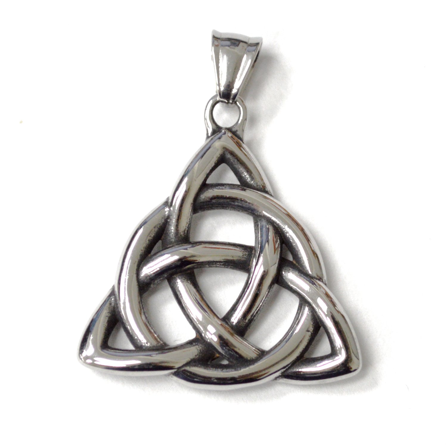Triquetra Stainless Steel Pendant 86-2282S-L