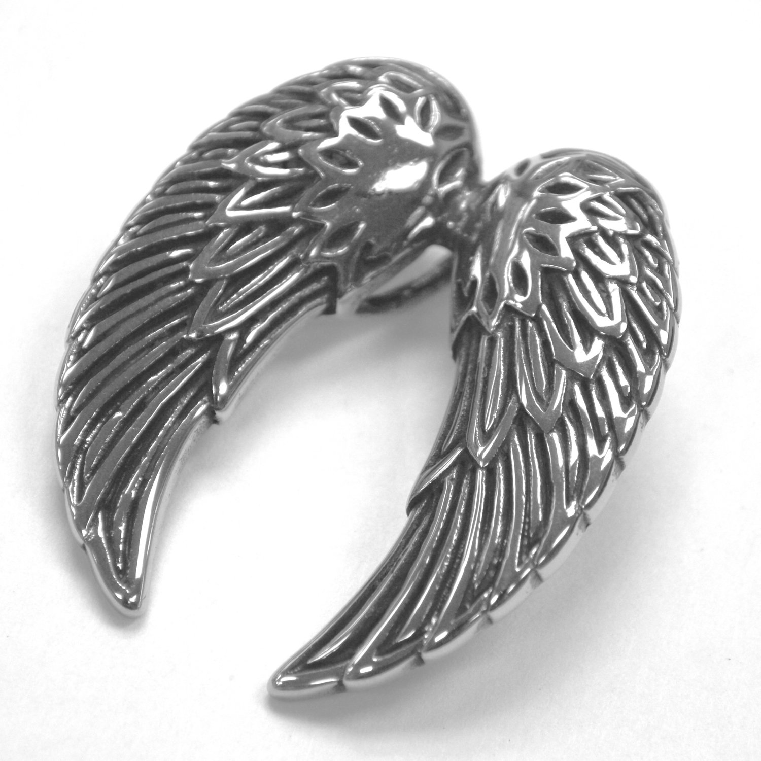 Wing Stainless Steel Pendant 86-438S-L