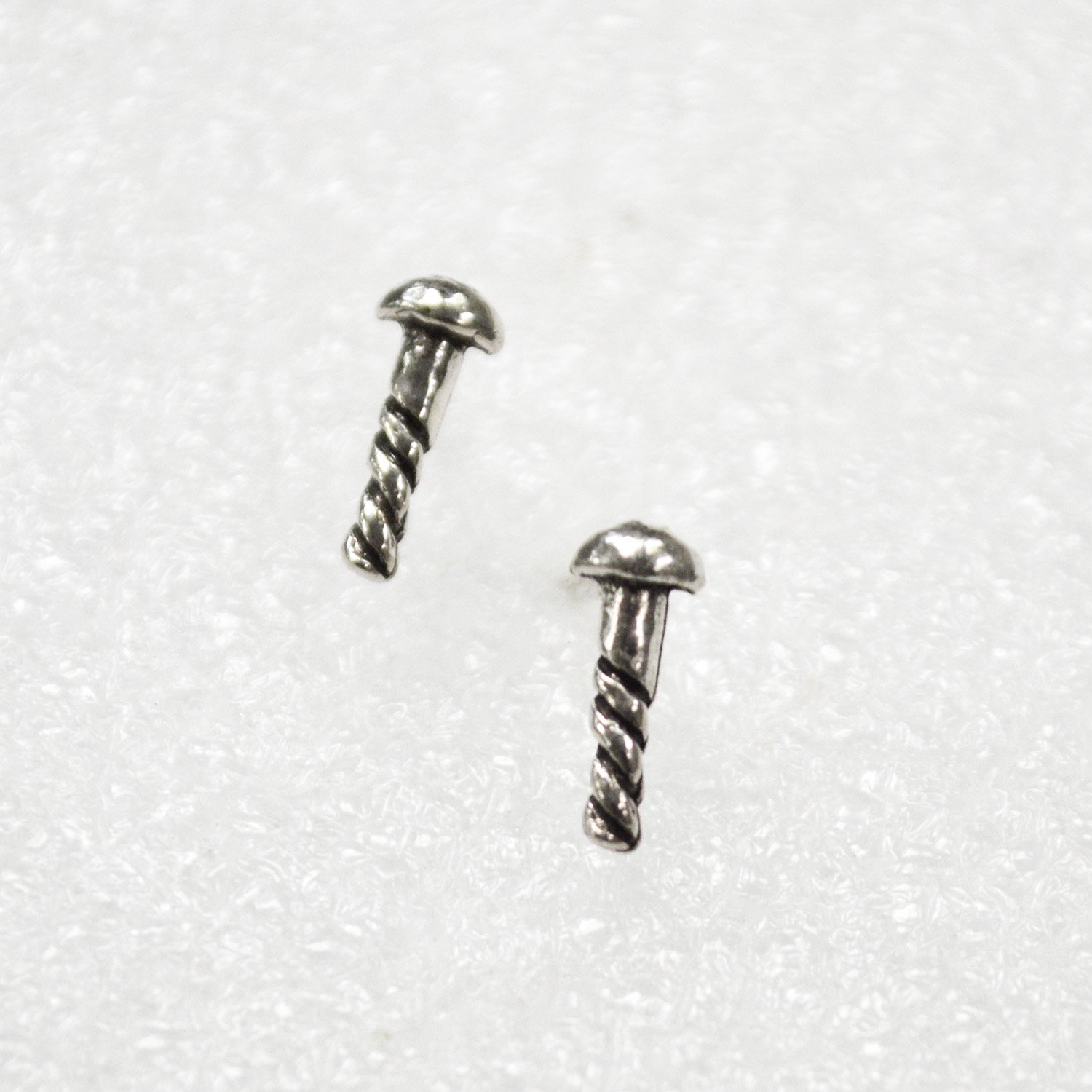 Screw Stud Earring Sterling Silver 53-5211