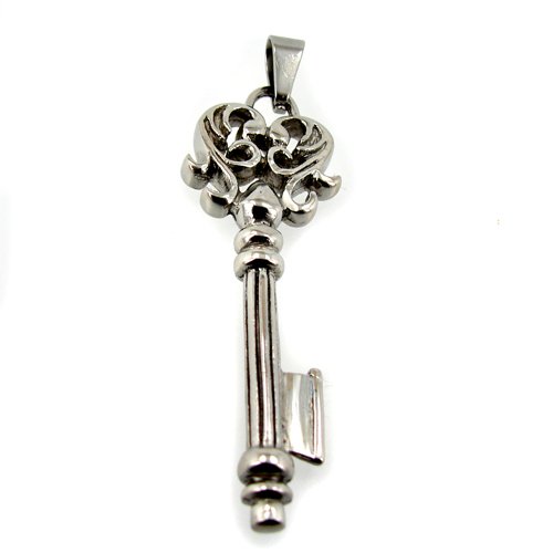 Decorative Key Stainless Steel Pendant 86-440