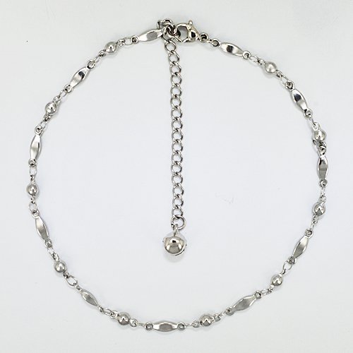 Marquise Cut Bead Anklet  82-164