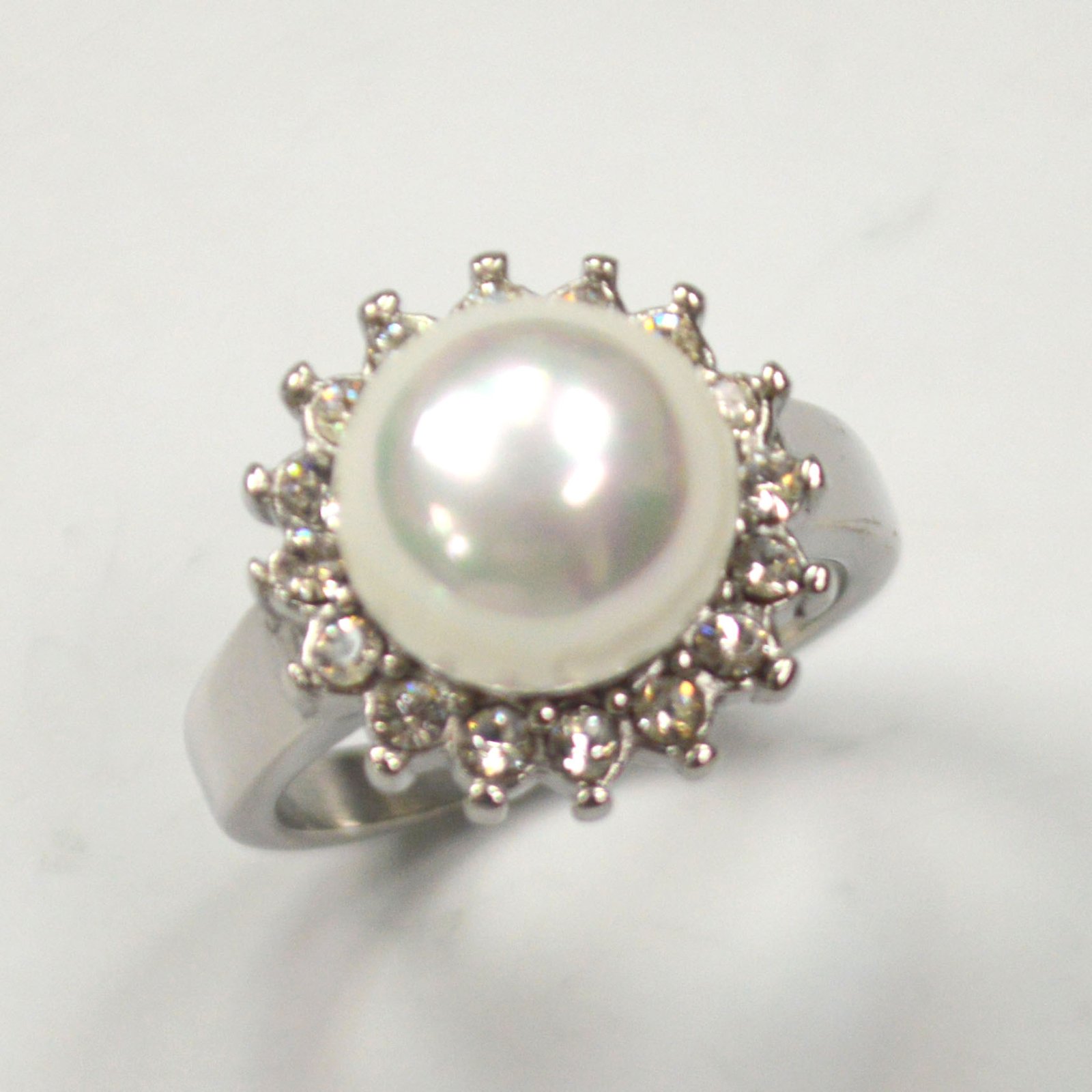 Mother of Pearl CZ RING   81-771