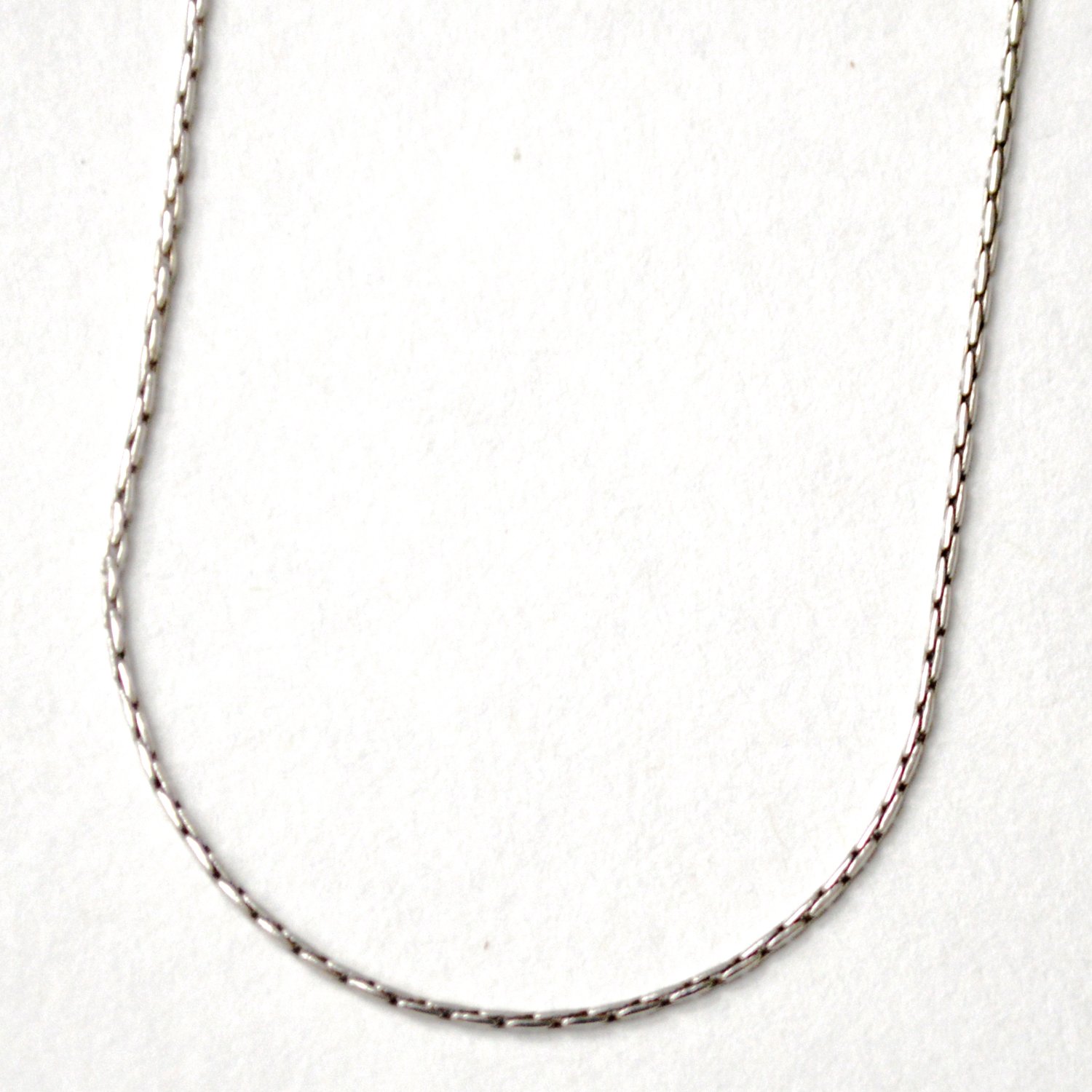 0.80mm Rice Sterling Silver Chain 55-1039