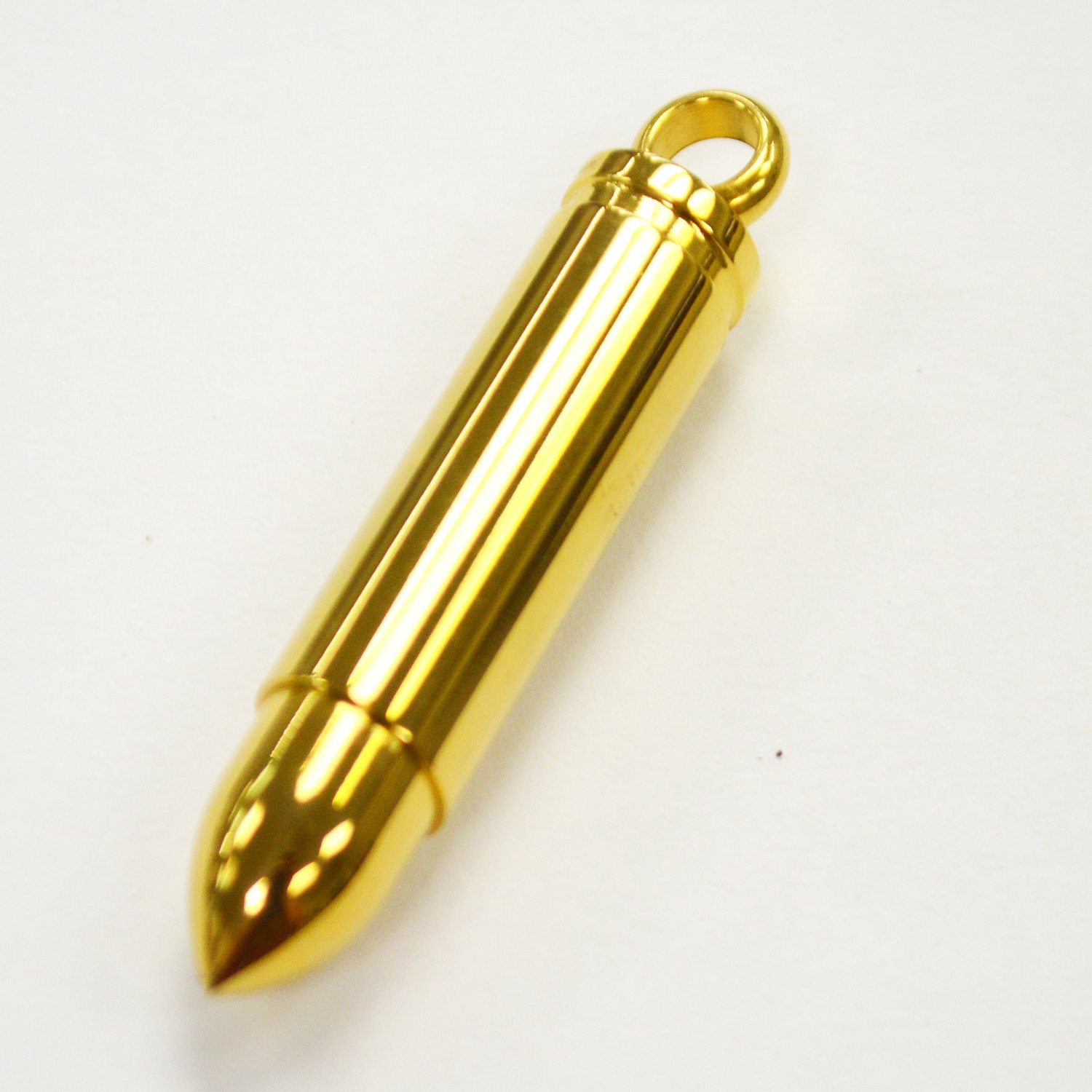 Bullet Gold Plated Screw Type Pendant 86-456G