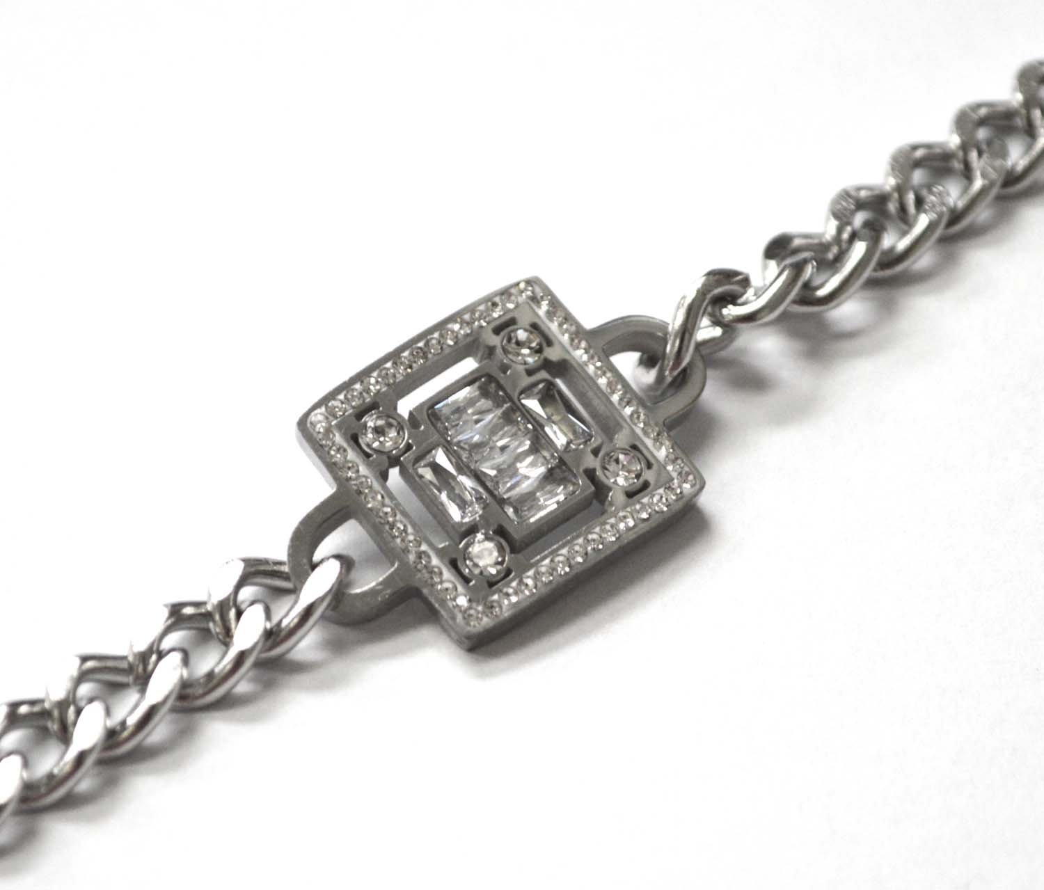 Designer Inspired Stainless Steel Bracelet 84-1813S