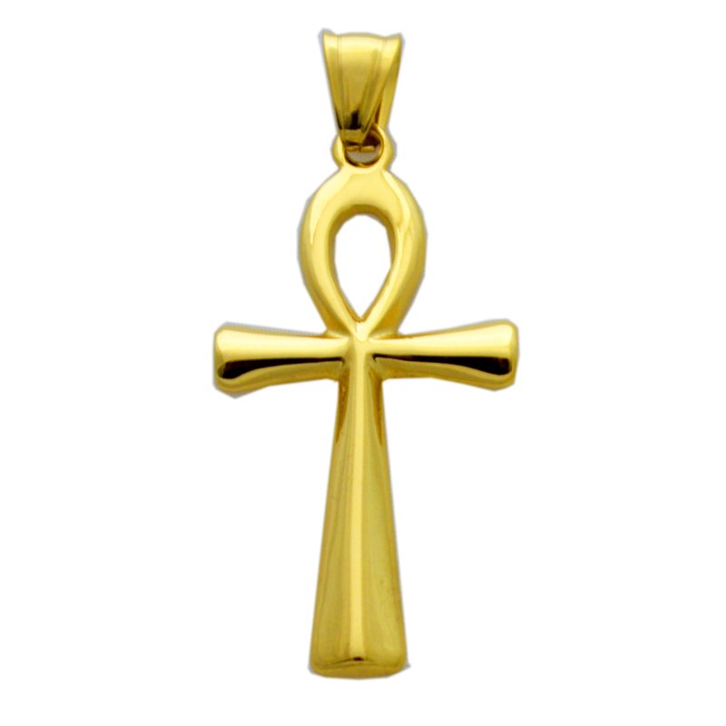 ANK Gold Plated Pendant 86-1923G-Sm