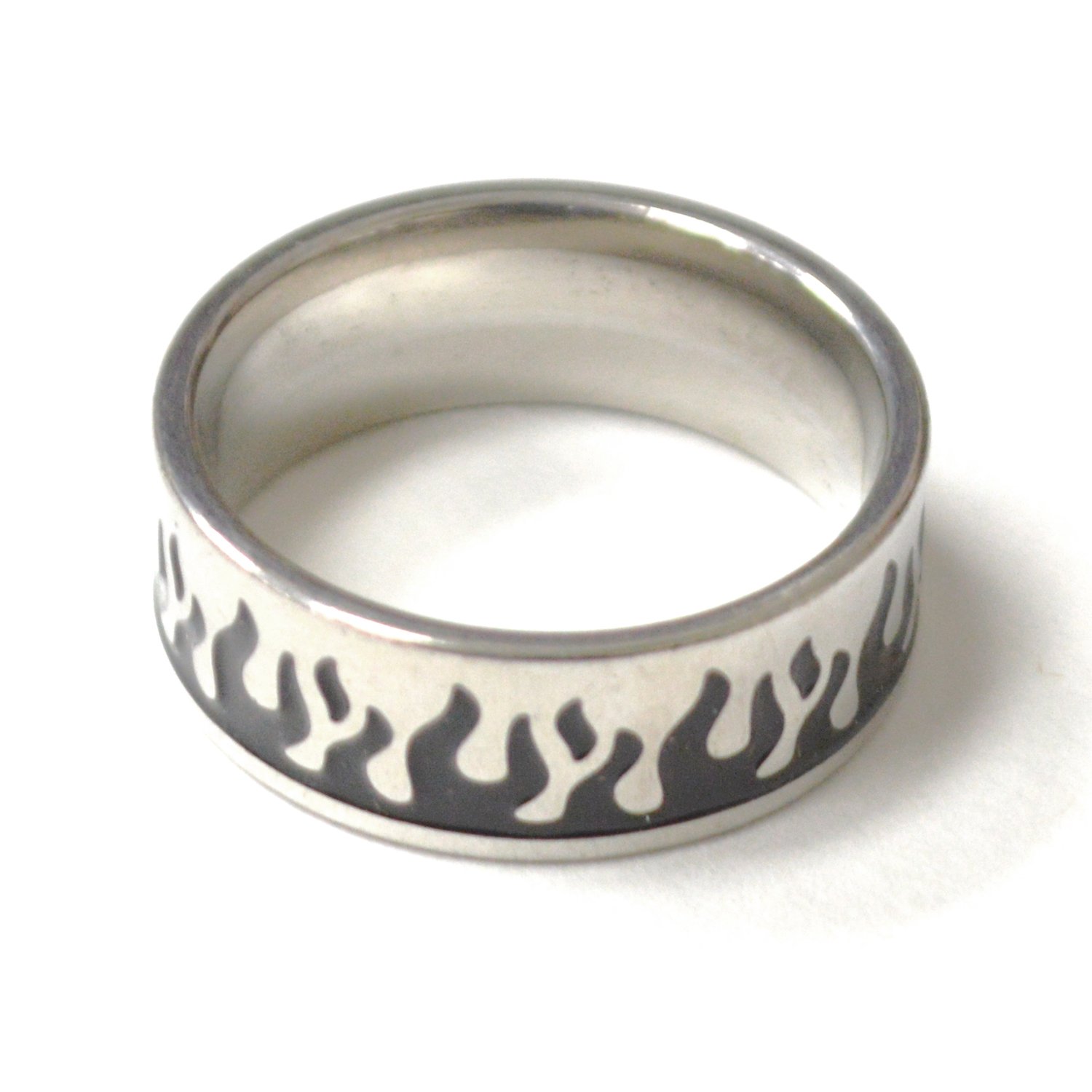 Flame Stainless Steel Ring 81-1710