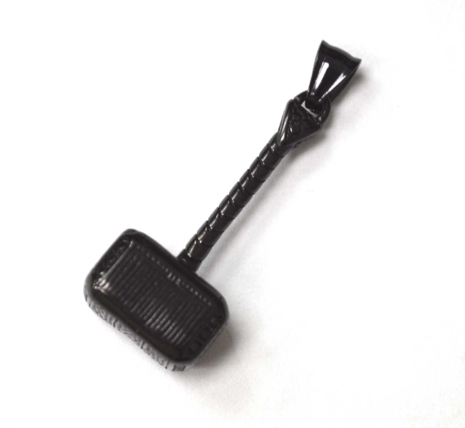 Thor's Hammer Black Plated Pendant 86-1682B