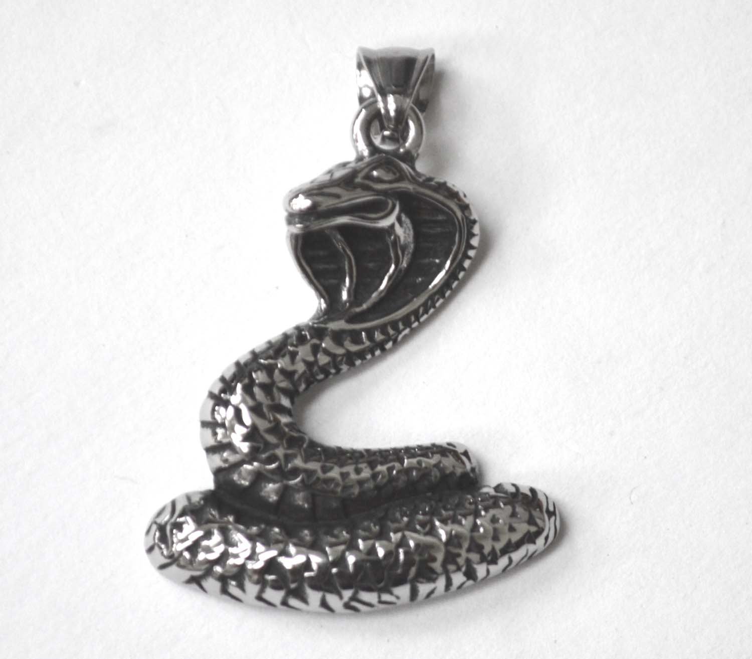 Cobra Stainless Steel Pendant 86-2357