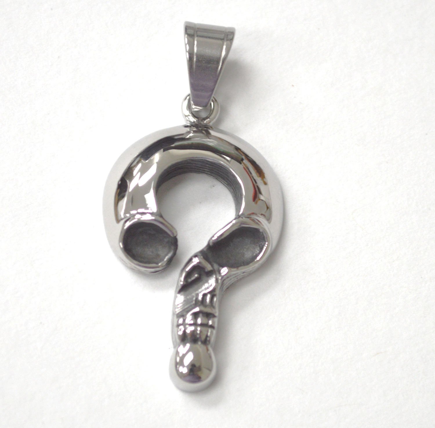 Question Mark Skull Symbol Pendant 86-2837