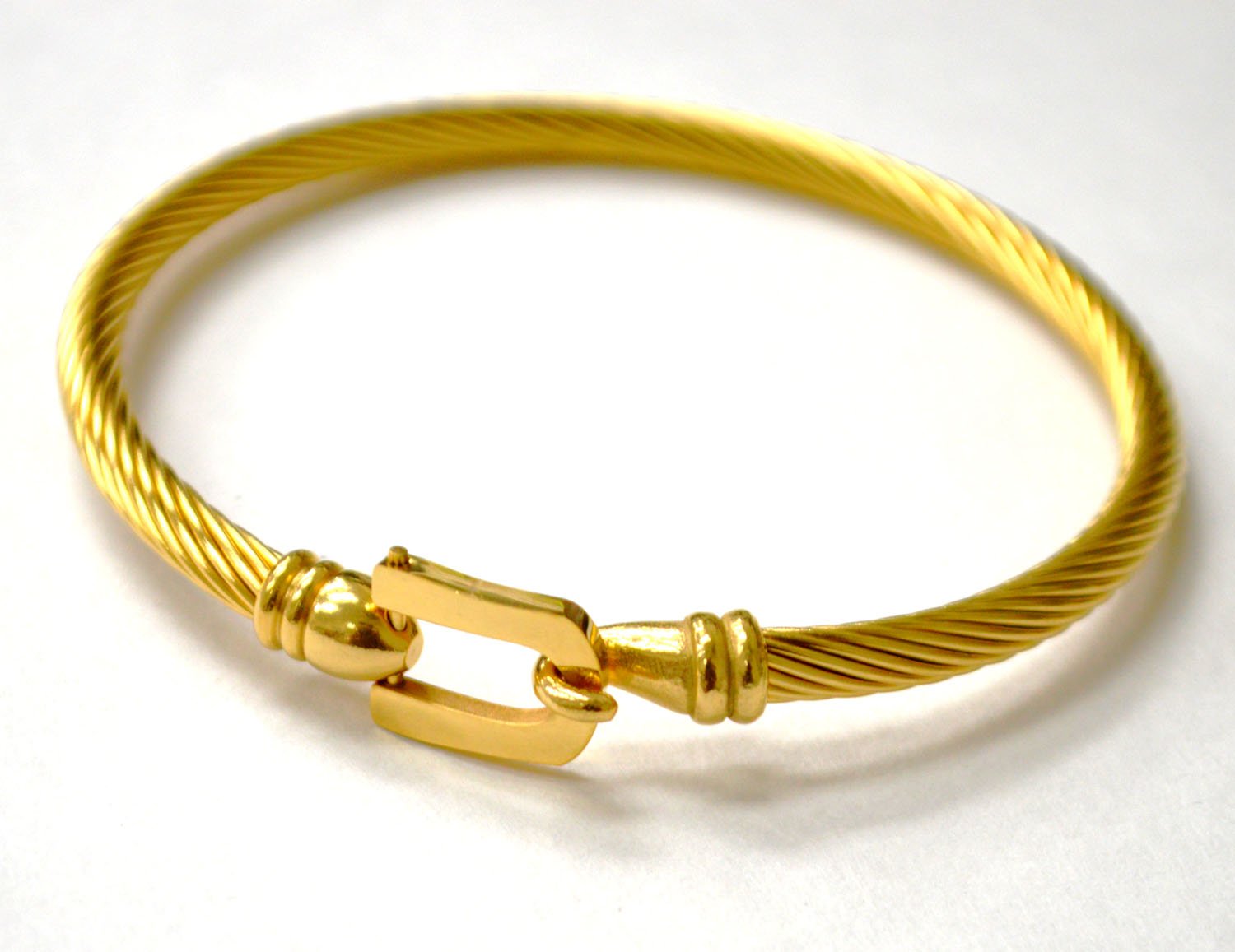 Designer Inspired Gold Plated Bracelet 84-1910G