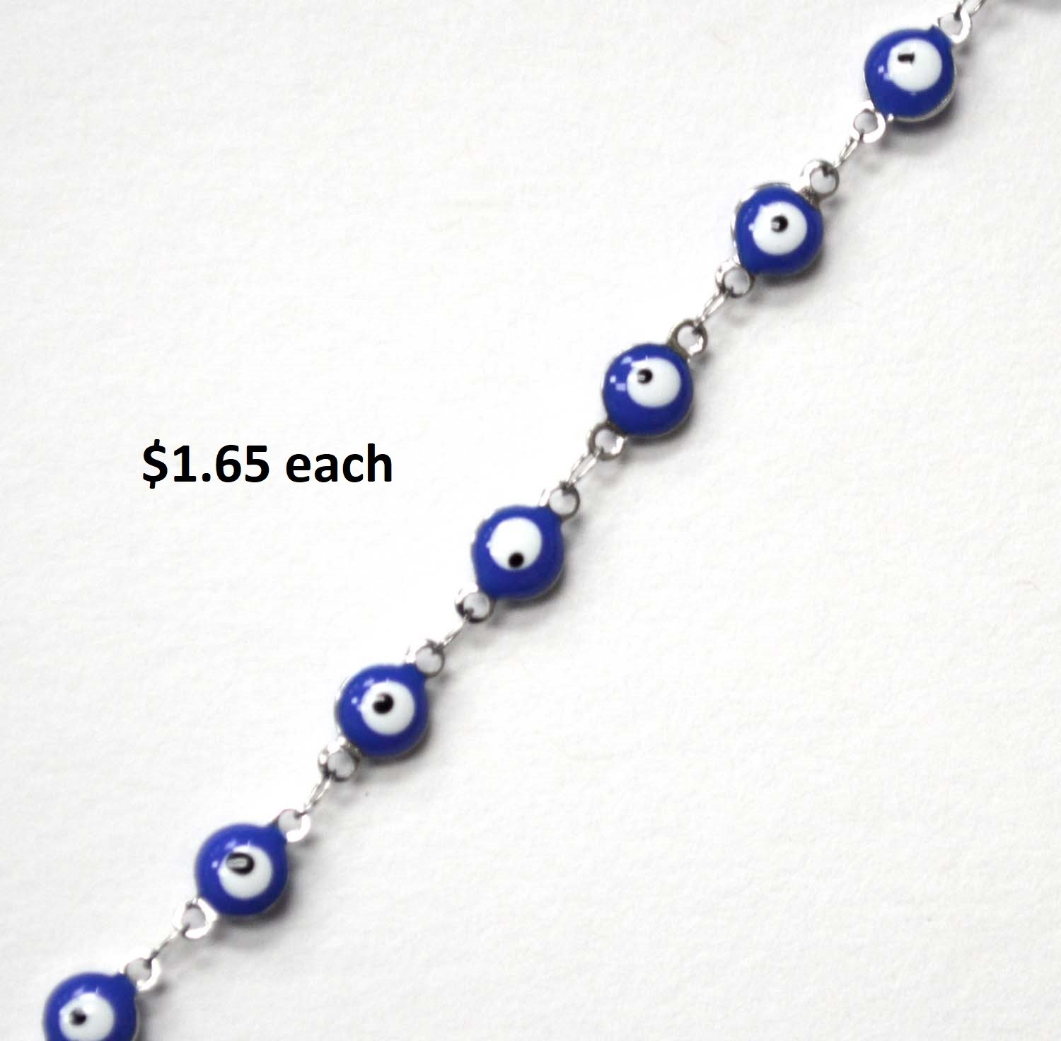Eye Stainless Steel Bracelet 84-1815S Royal Blue (3/pkg)