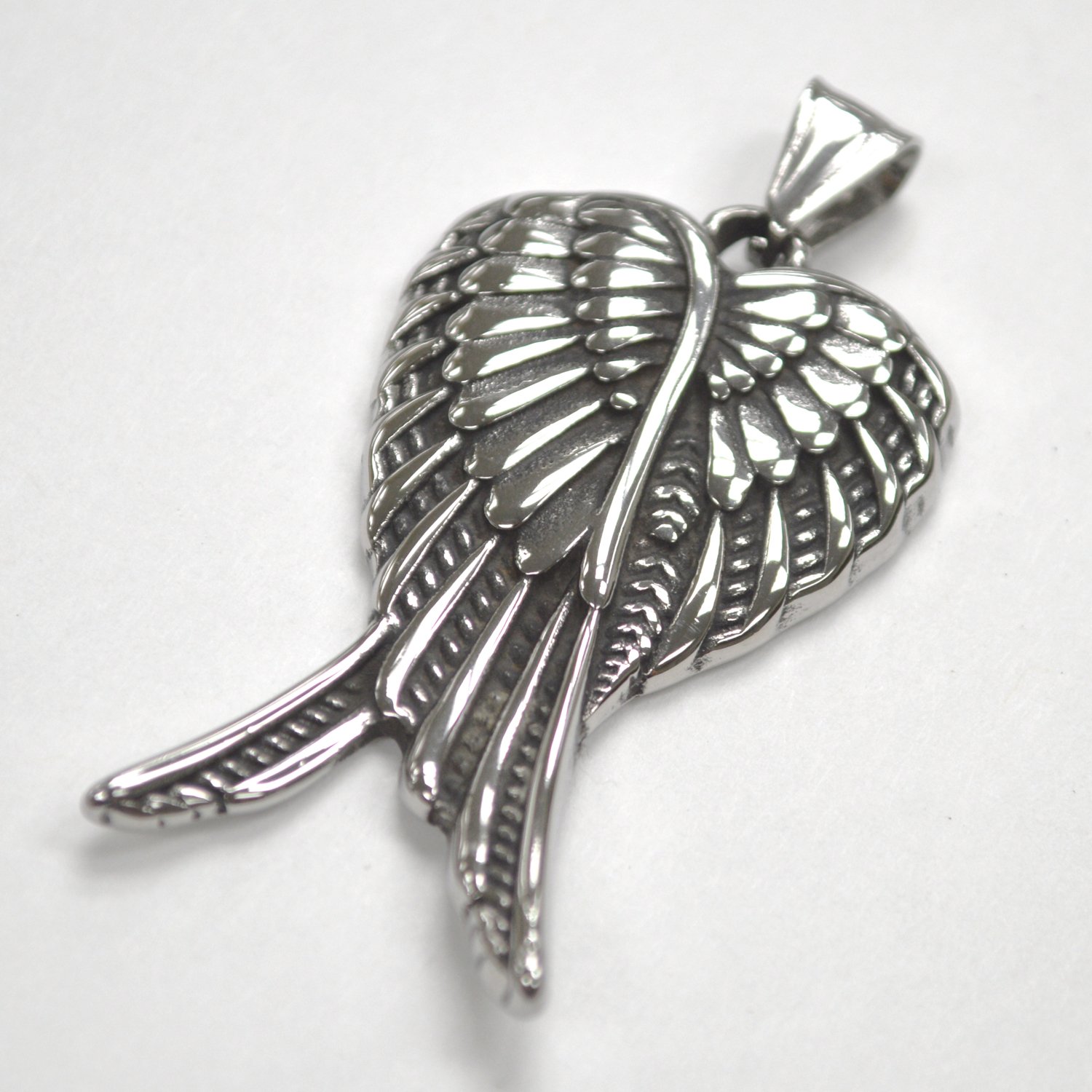 Angel Wing Stainless Steel Pendant 86-2928