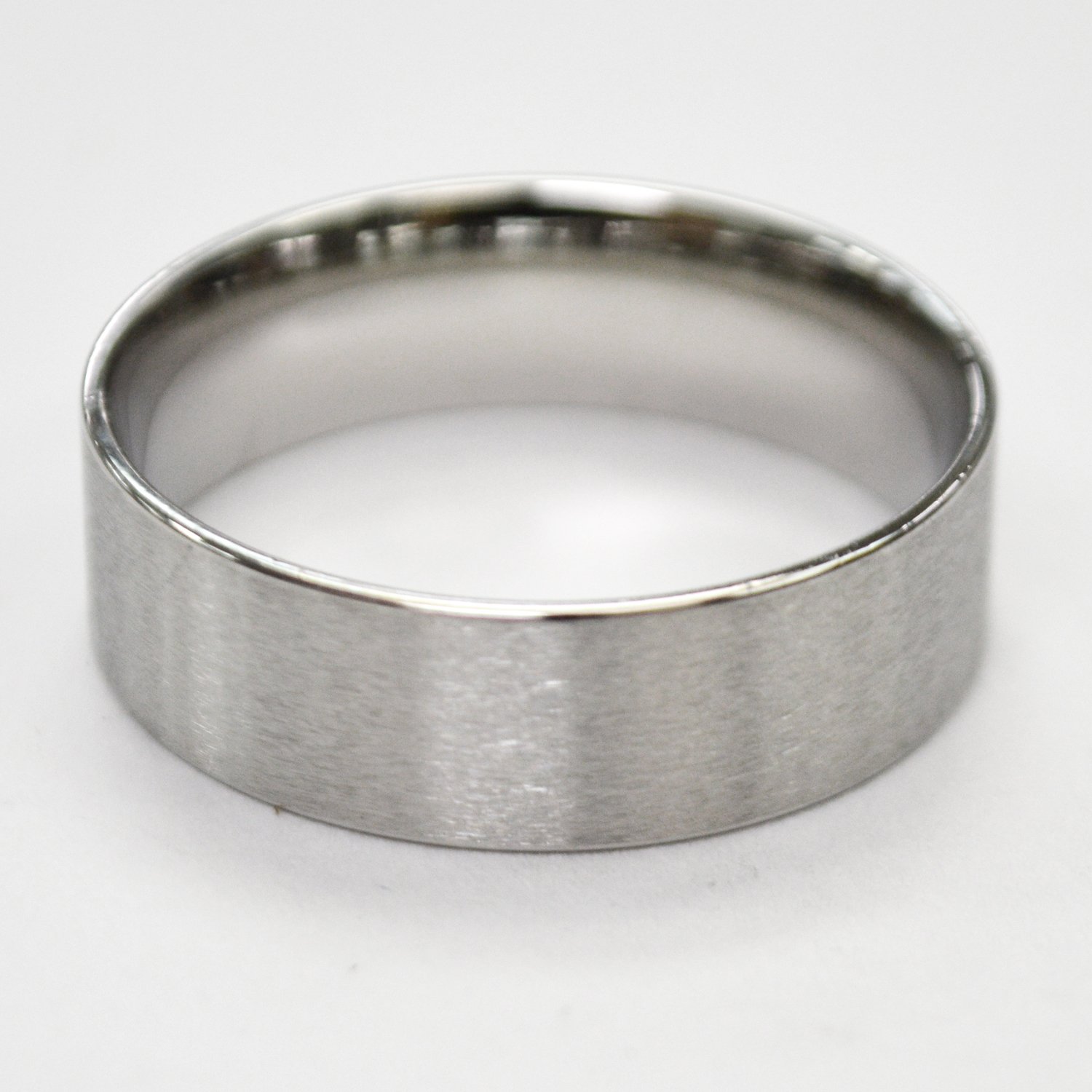 8mm Flat Plain Band Ring 81-304-8