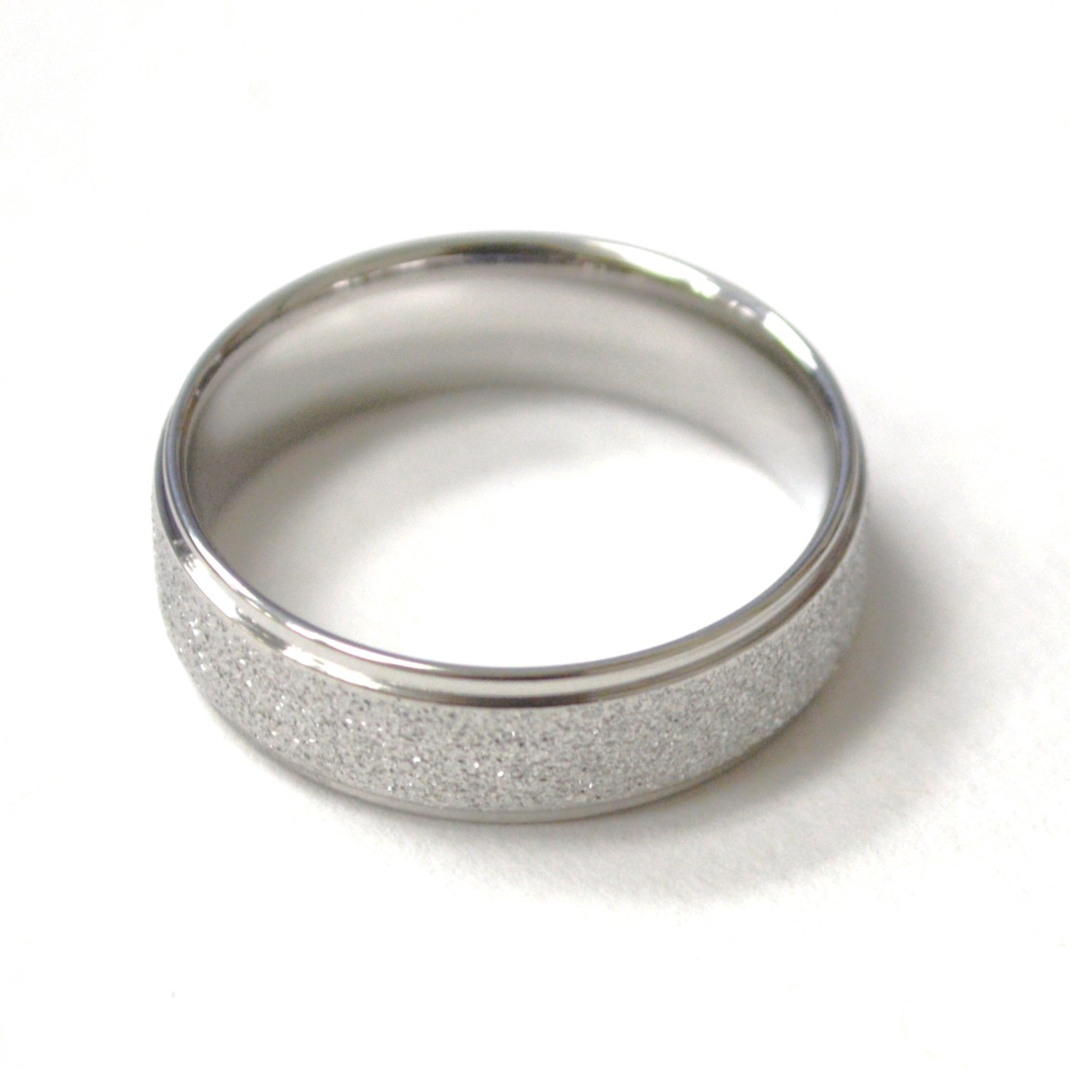 Glitter Stainless Steel  Ring 81-1798S