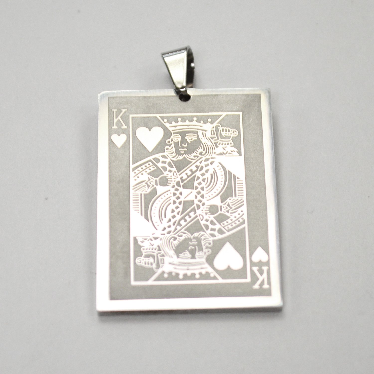 King Playing Card Pendant 86-2307-K