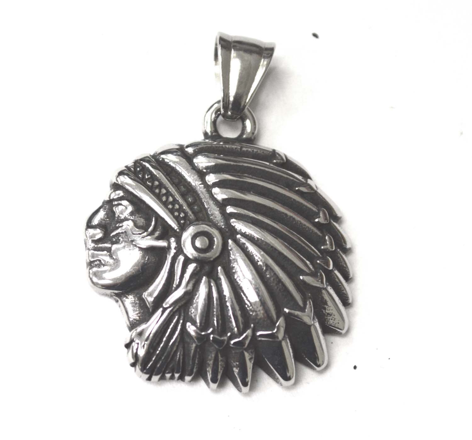 Chieftain Stainless Steel Pendant 86-2354