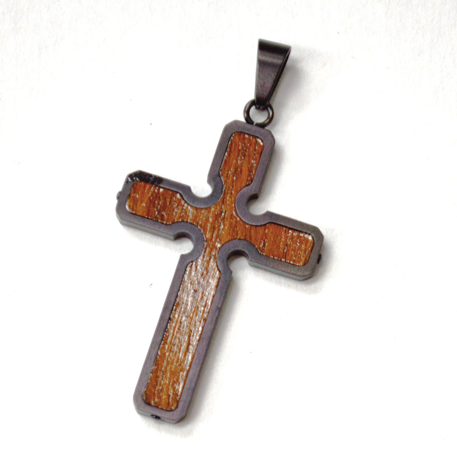 Cross Wood Pendant 86-3129