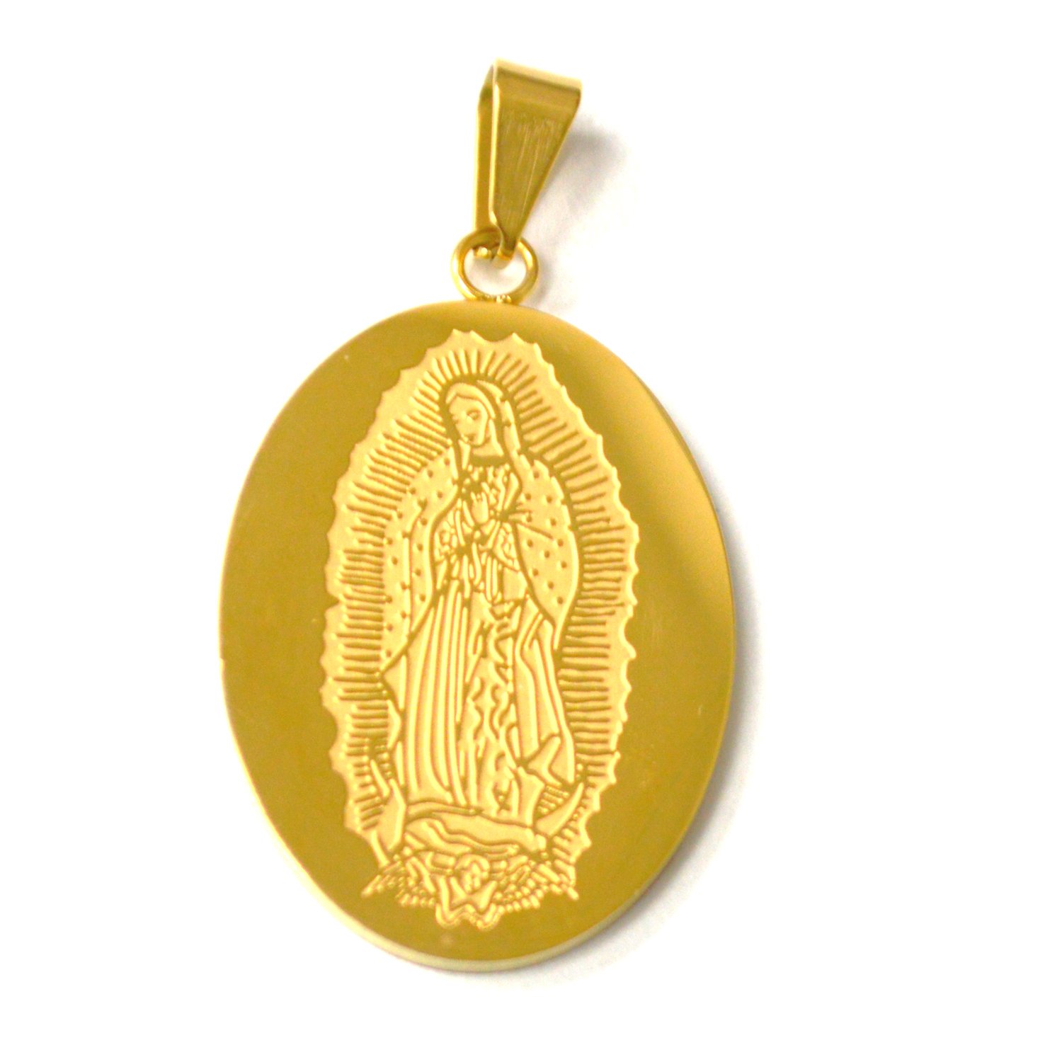 Nuestra Señora de Guadalupe Gold Plated Medallion 86-2110G
