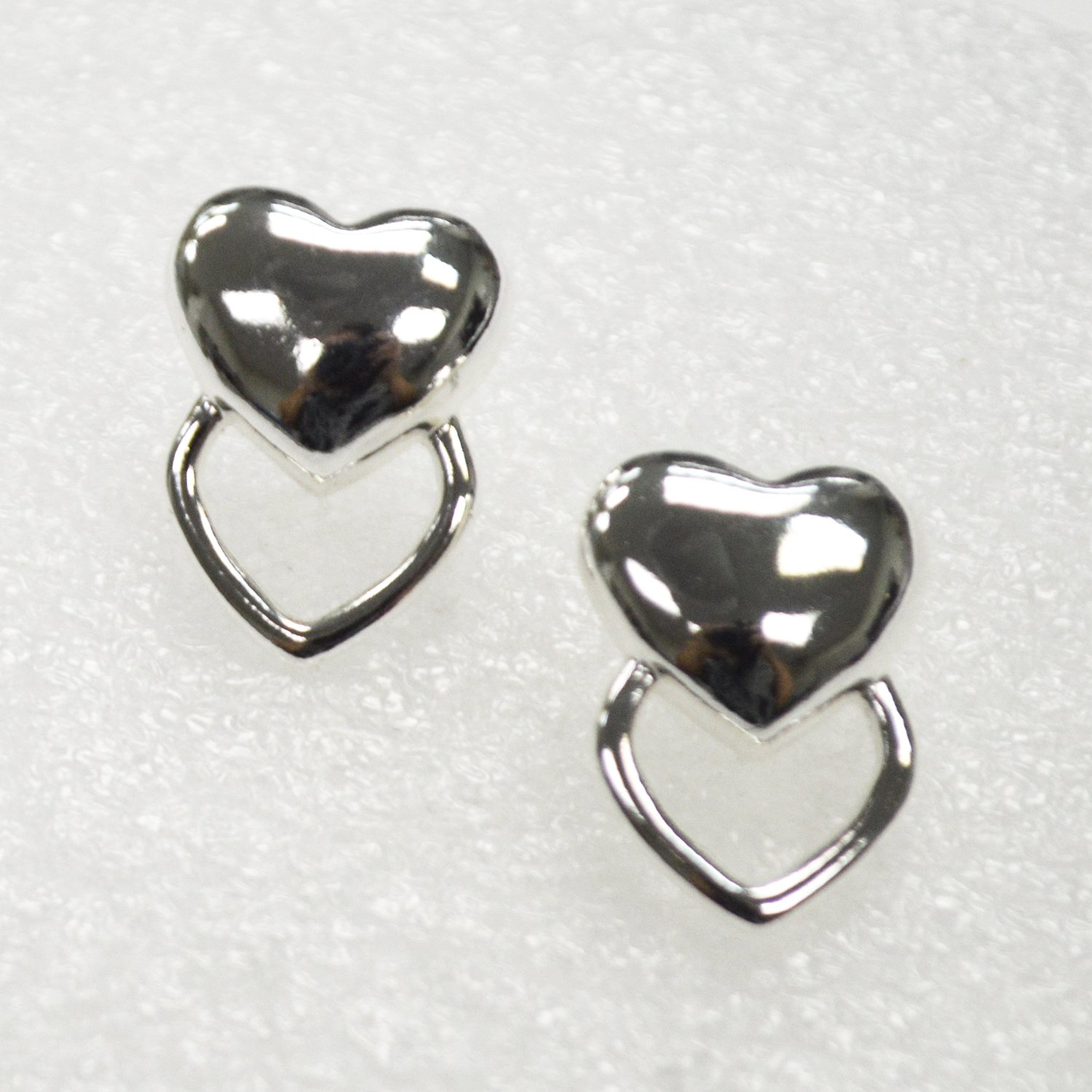 Designer Inspired Sterling Silver Earrings 53-1005