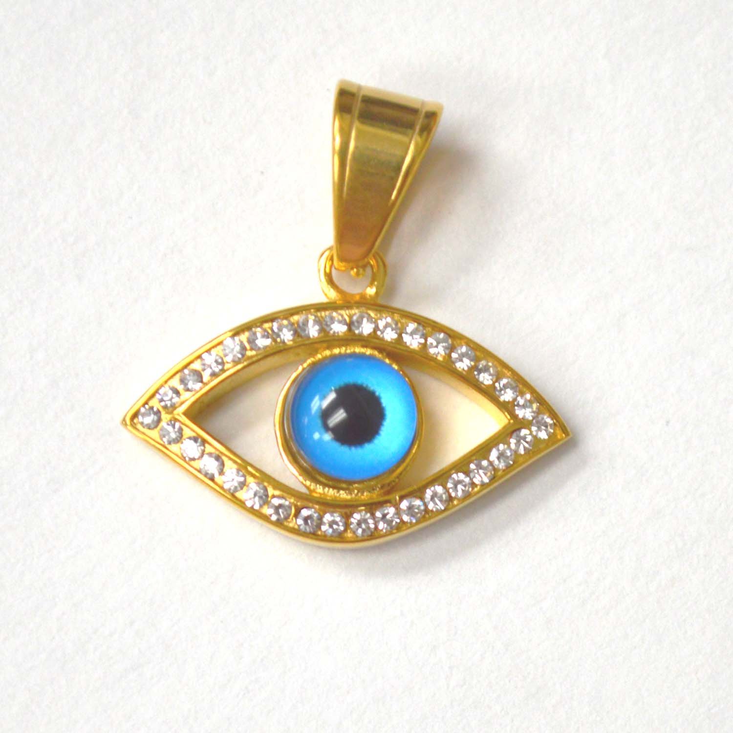 Eye of Providence Gold Plated Pendant 86-1306G