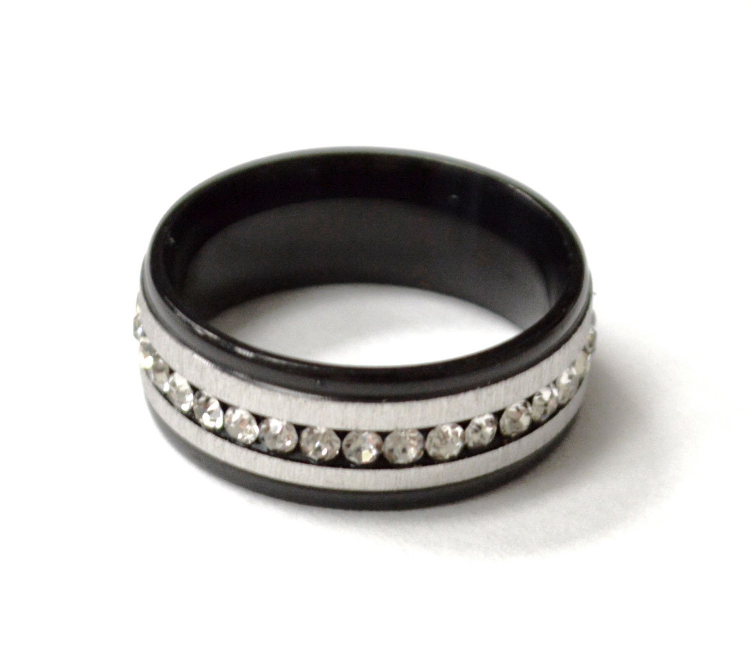 Eternity Stainless Steel Ring 81-1636B