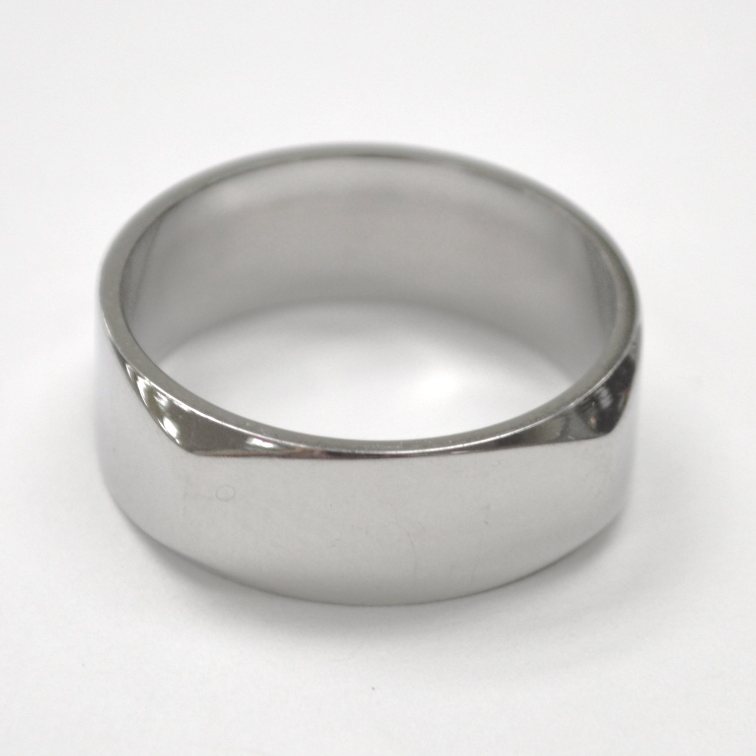 Octagon Shape Like Stainless Steel Ring 81-368S