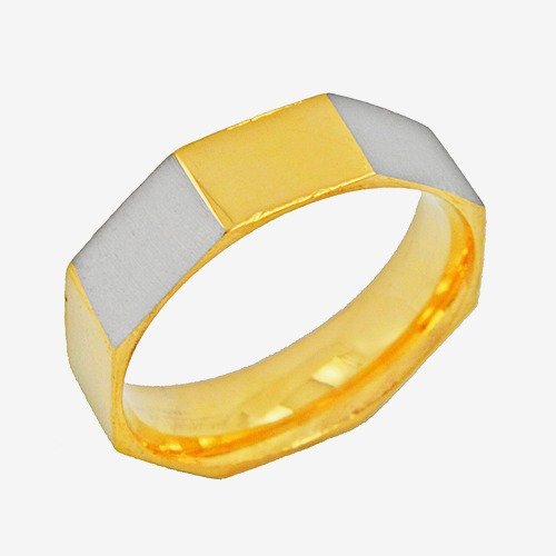 2Tone Stainless Steel Ring (6mm) 81-967