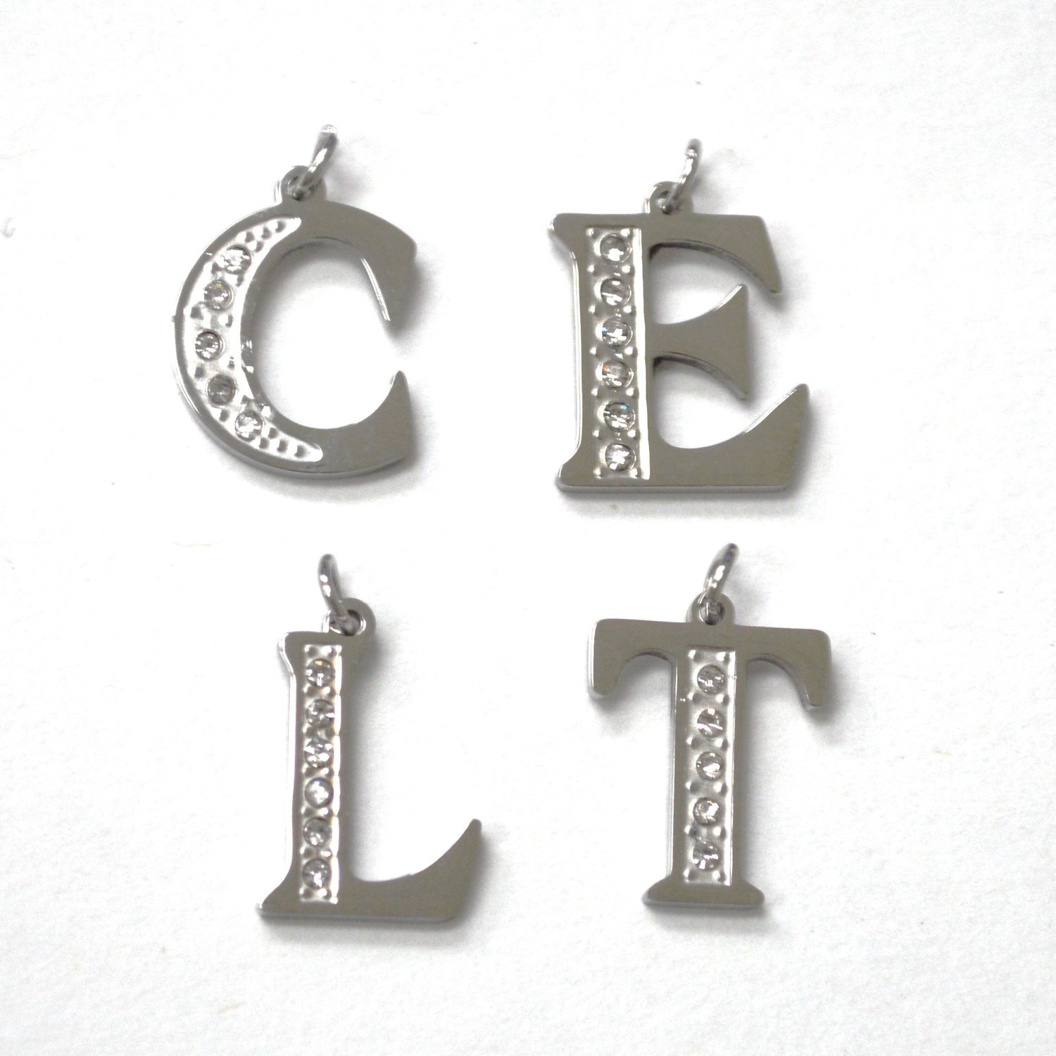Initials Stainless Steel Pendant 86-3115S