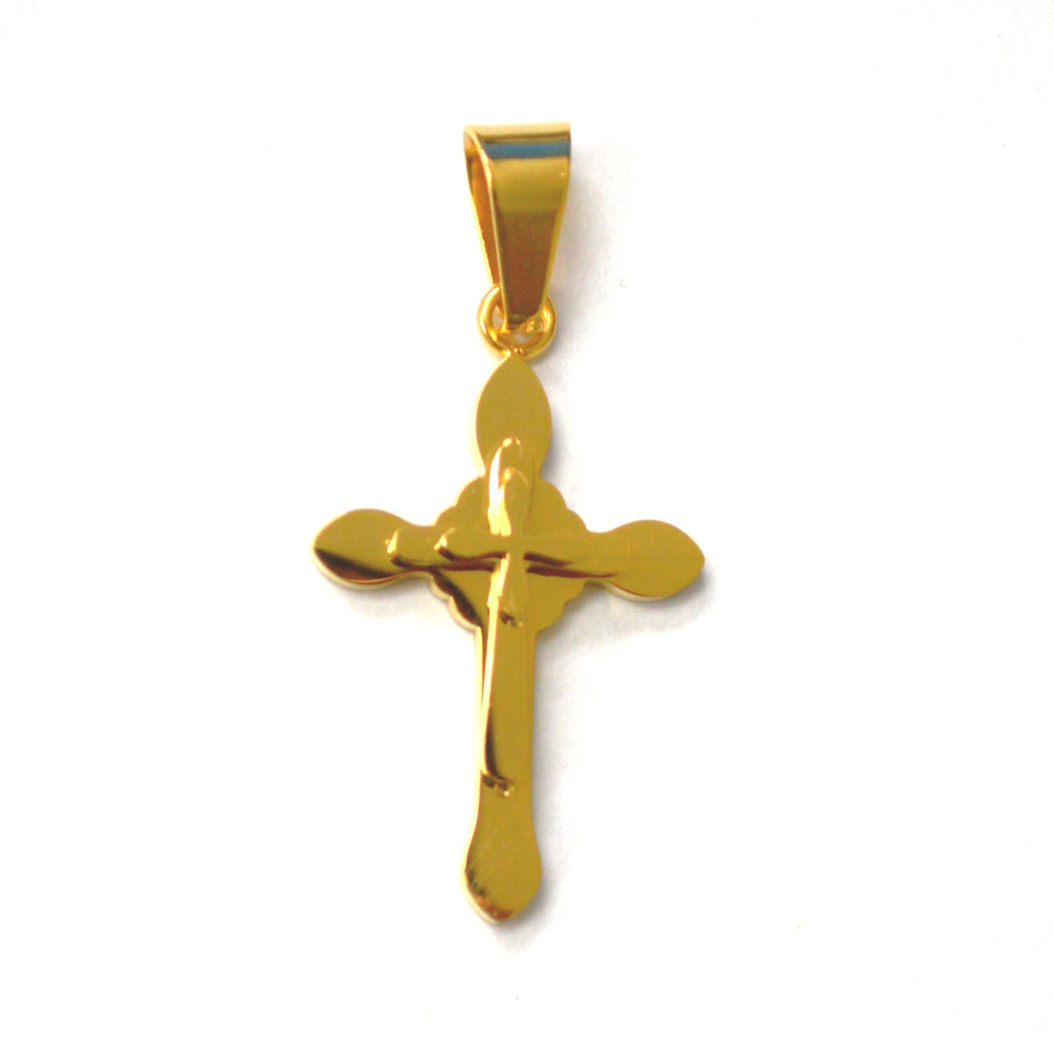 Cross Gold Plated Pendant 86-3053G