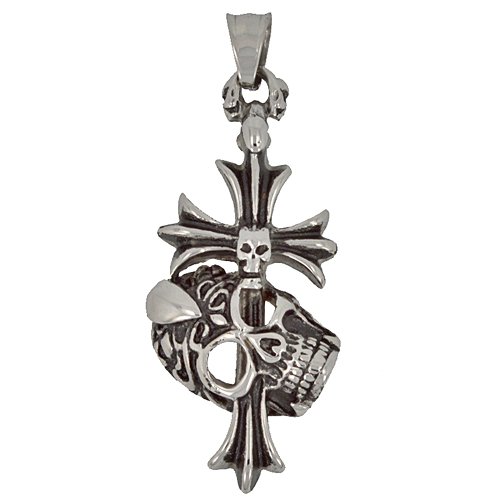 SKULL CROSS Pendant 86-1622