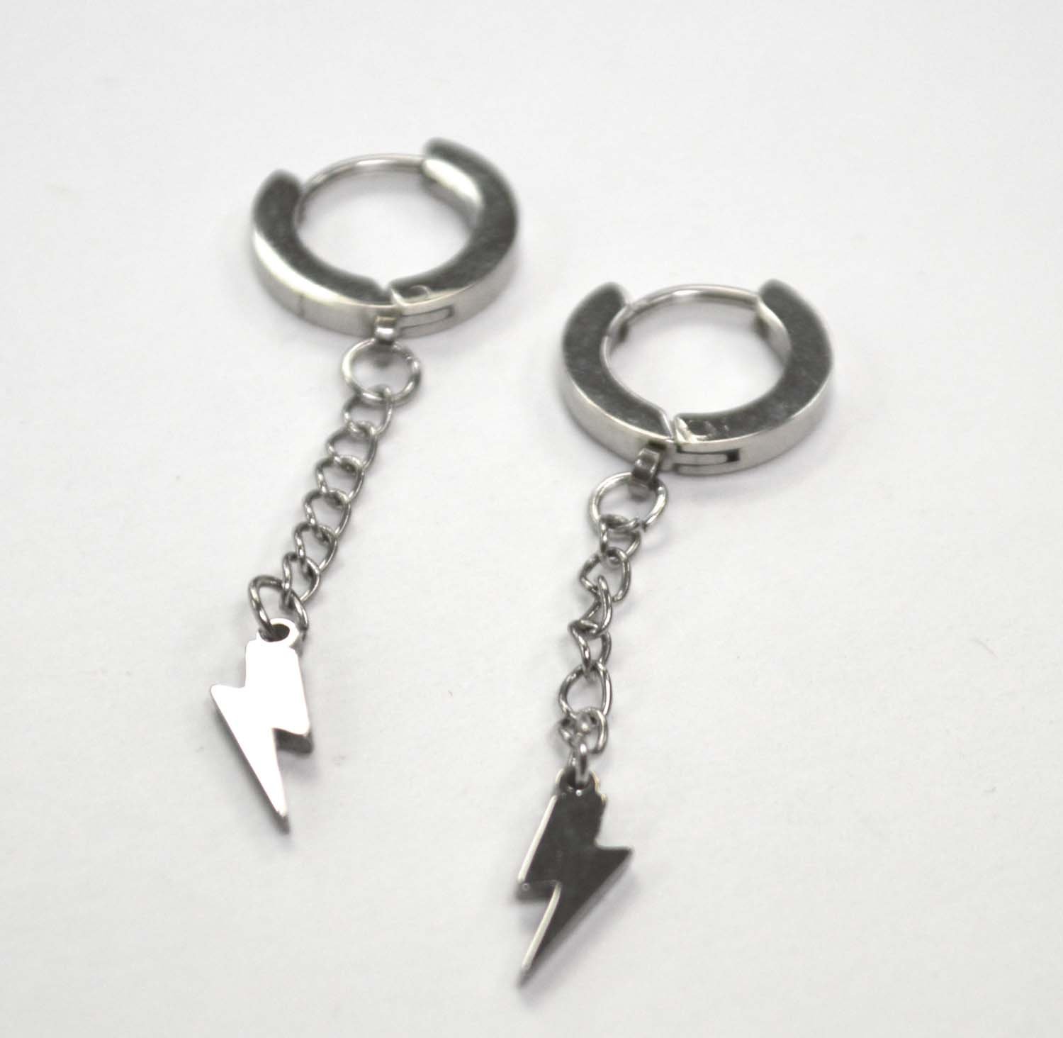 Lightning Bolt Huggies Earring 83-798S