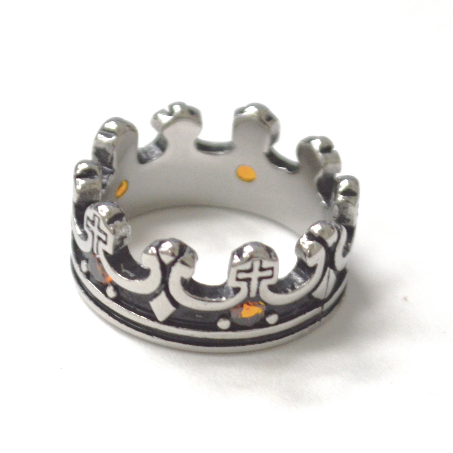 Crown Stainless Steel Ring 81-1720