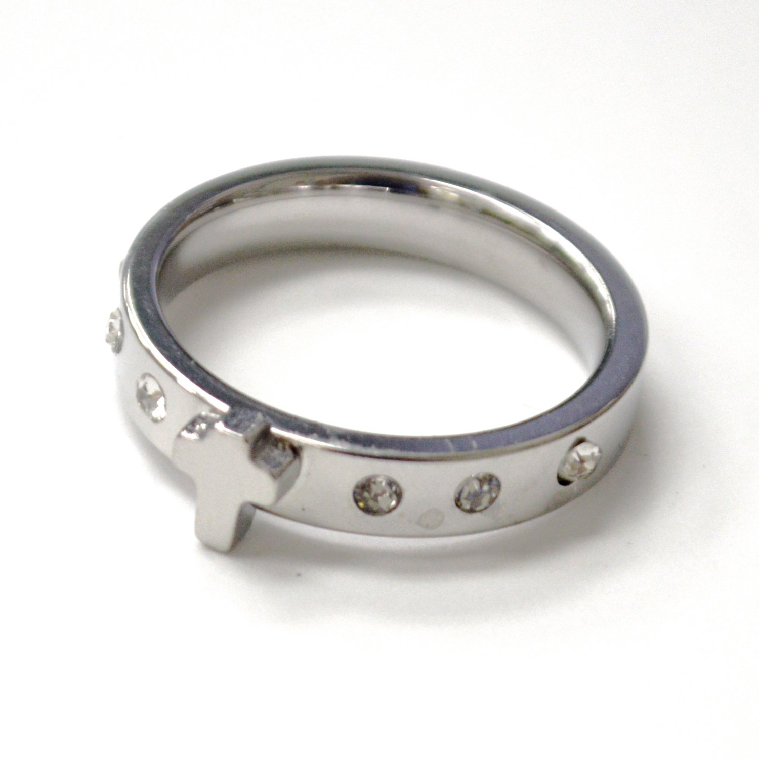 Cross Stainless Steel Ring  81-1826