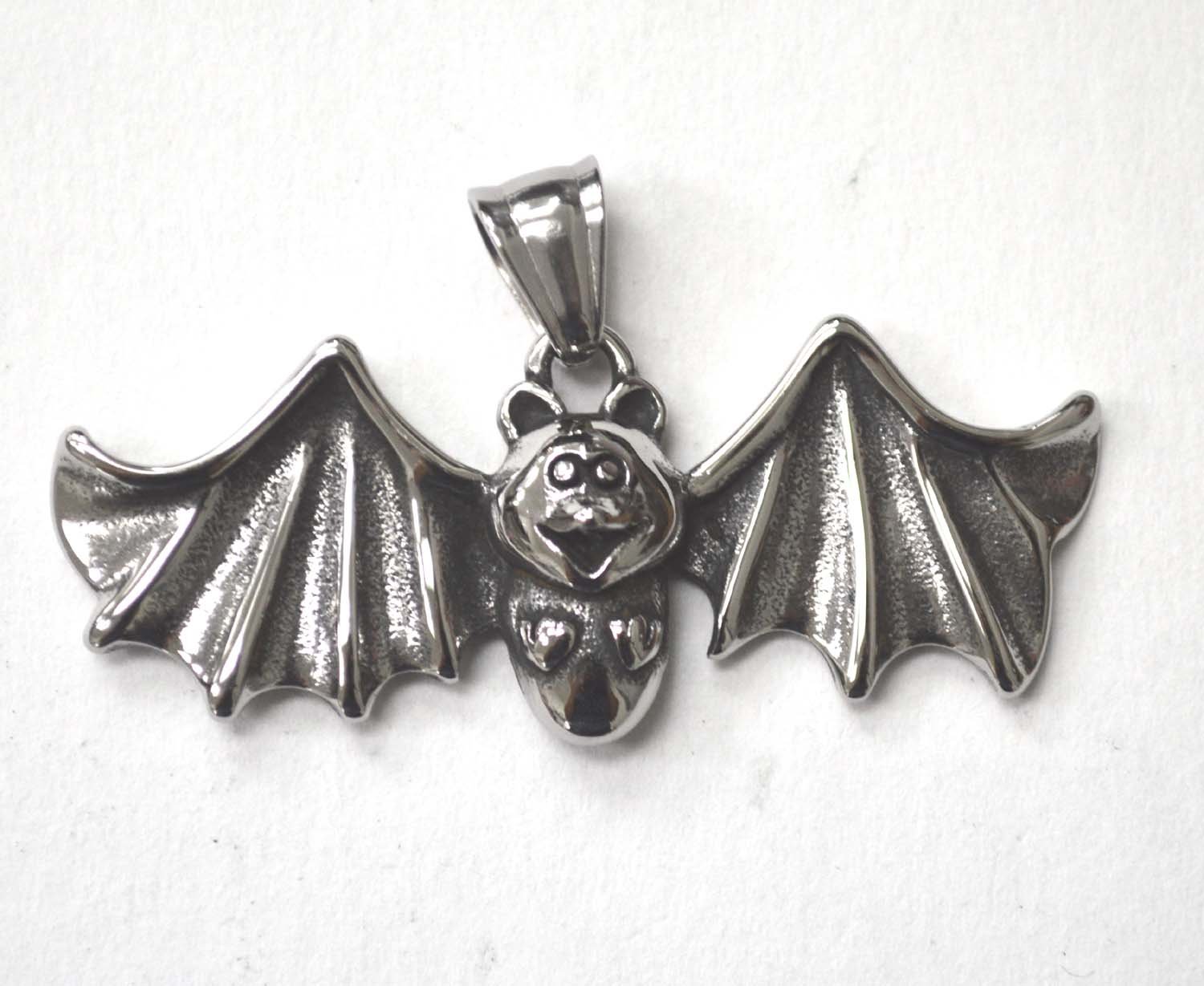 Bat Stainless Steel Pendant 86-2372