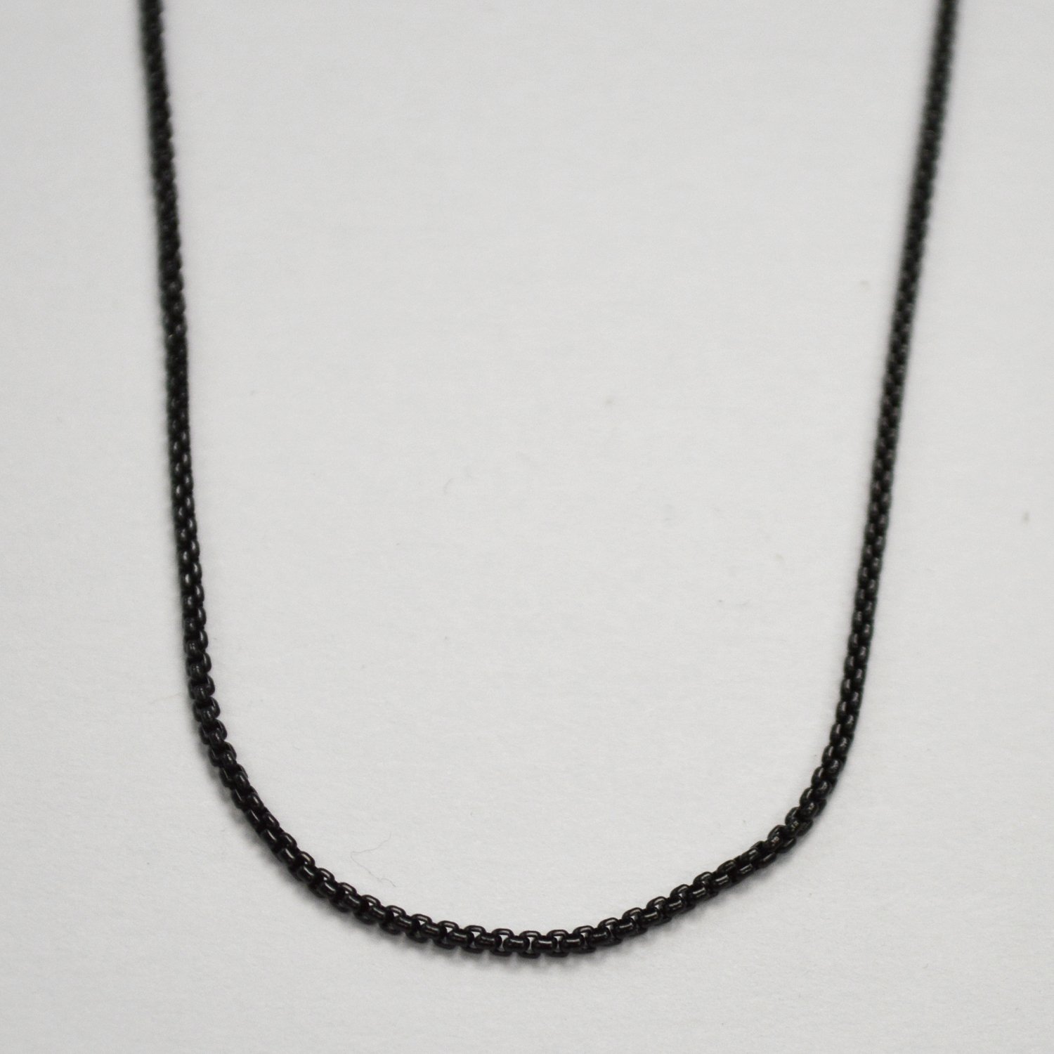 1.5mm Black Sq ROLO Chain 85-207B-1.5