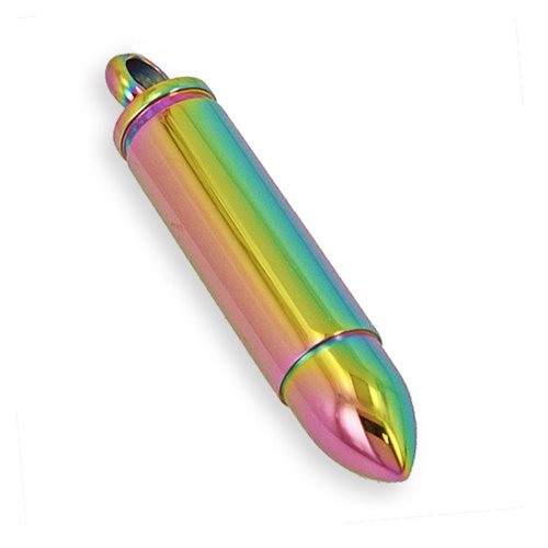 Rainbow Screw Type Casing Bullet Pendant Stainless Steel (10x42mm)