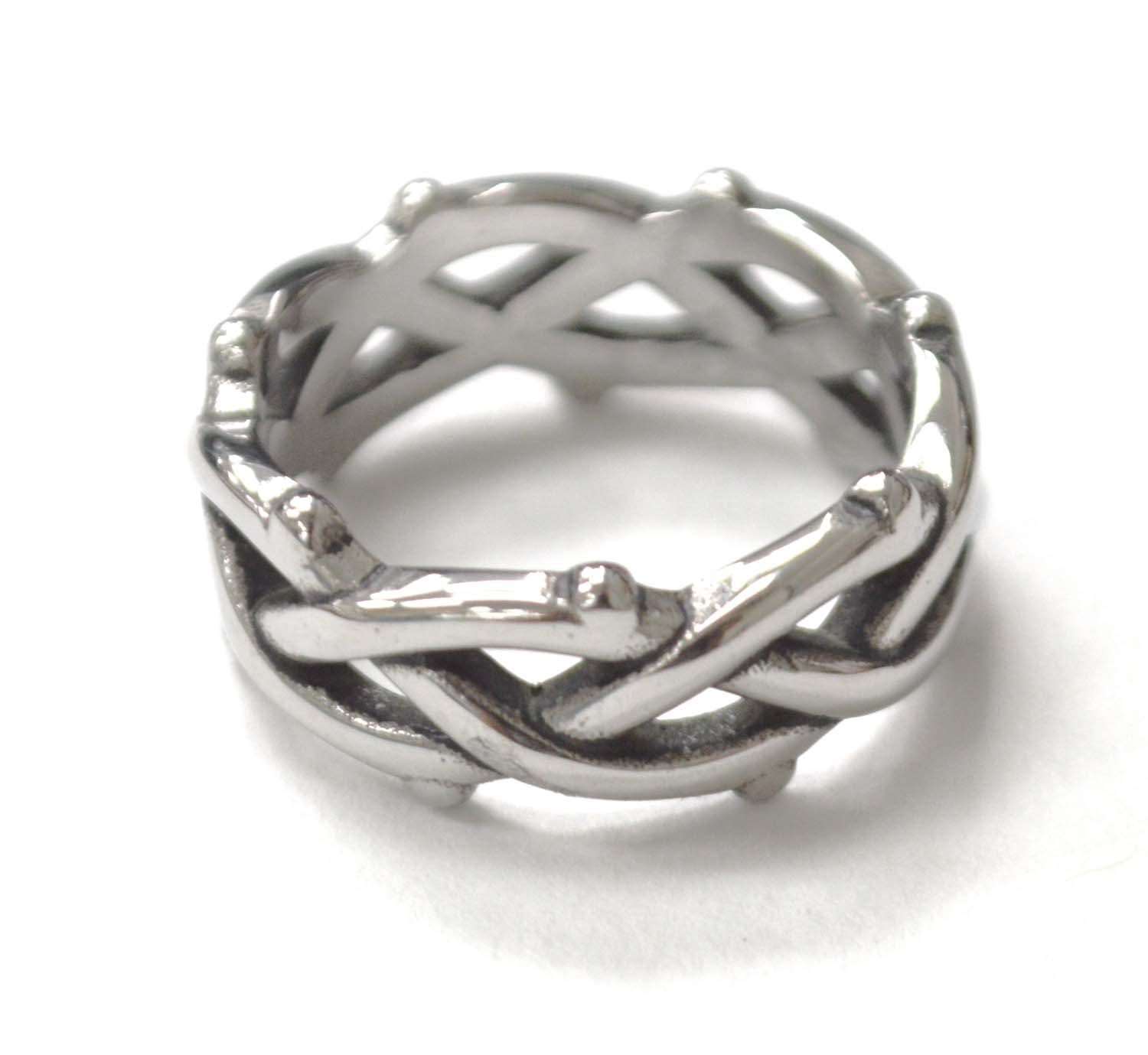 Braided Stainless Steel Ring 81-1573