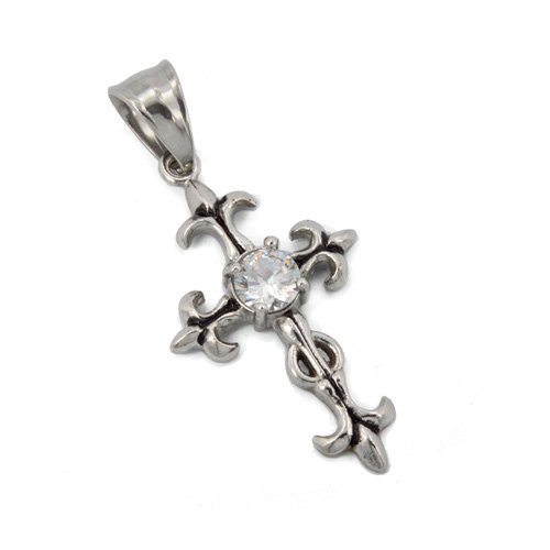 CROSS WITH CZ Pendant