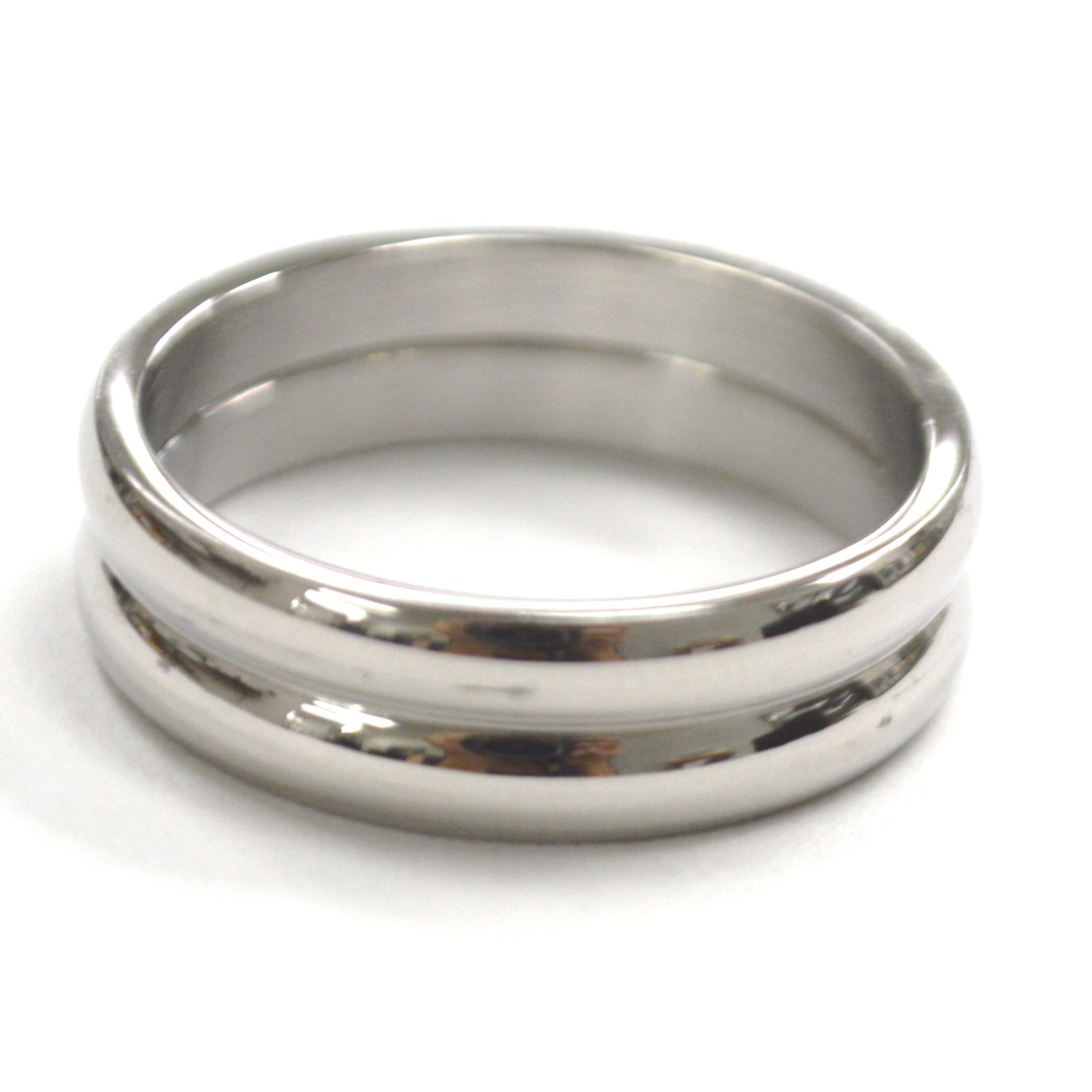 Groove Band Stainless Steel Ring 81-314