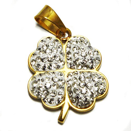Cloverleaf with stones Pendant 86-1295