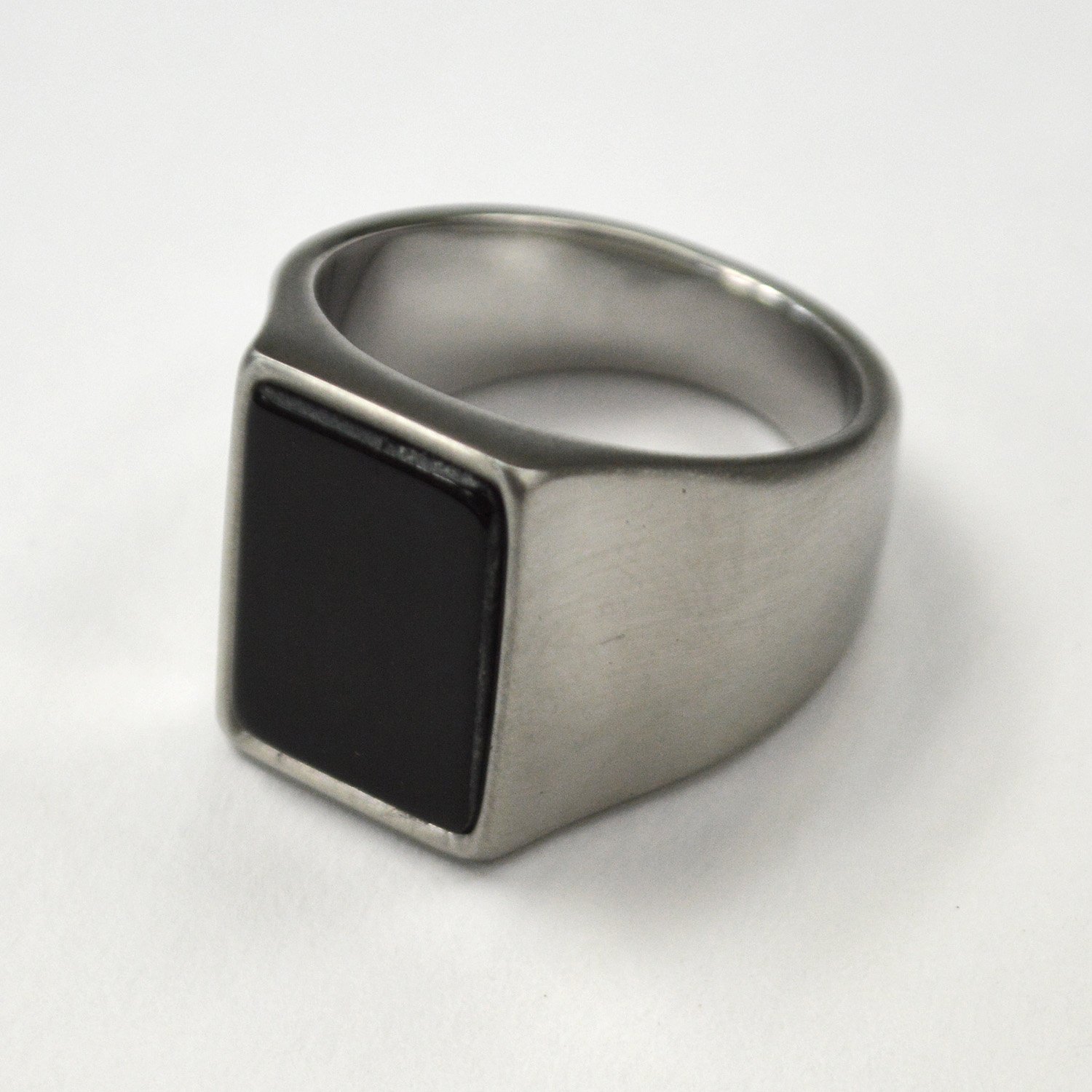 Black Stone Matte Finished  Ring 81-1180S