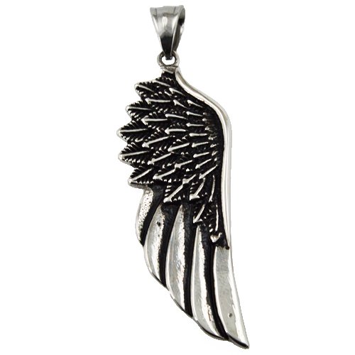 Wing Pendant Stainless Steel 86-1267