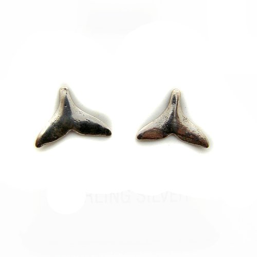 Whale Tail Stud Earring 53-5116