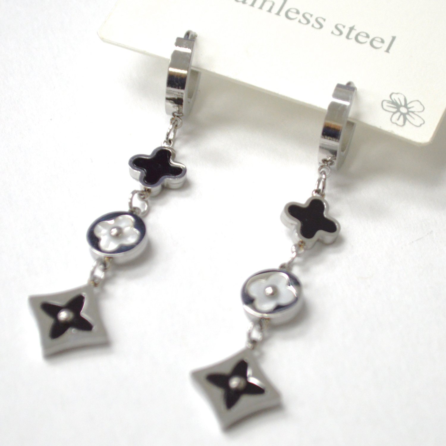 Designers Inspired Stainless Steel Earrings 83-938S