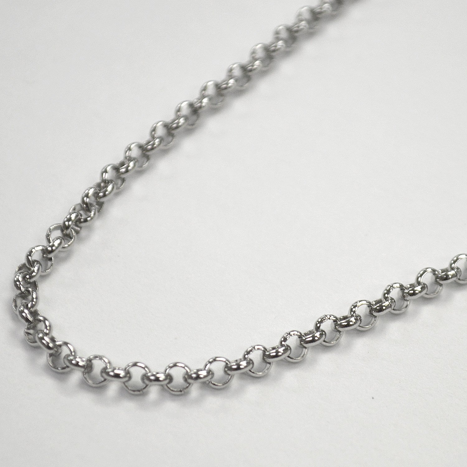 2.5mm Round Rolo Link Stainless Steel Chain 85-123-2.3