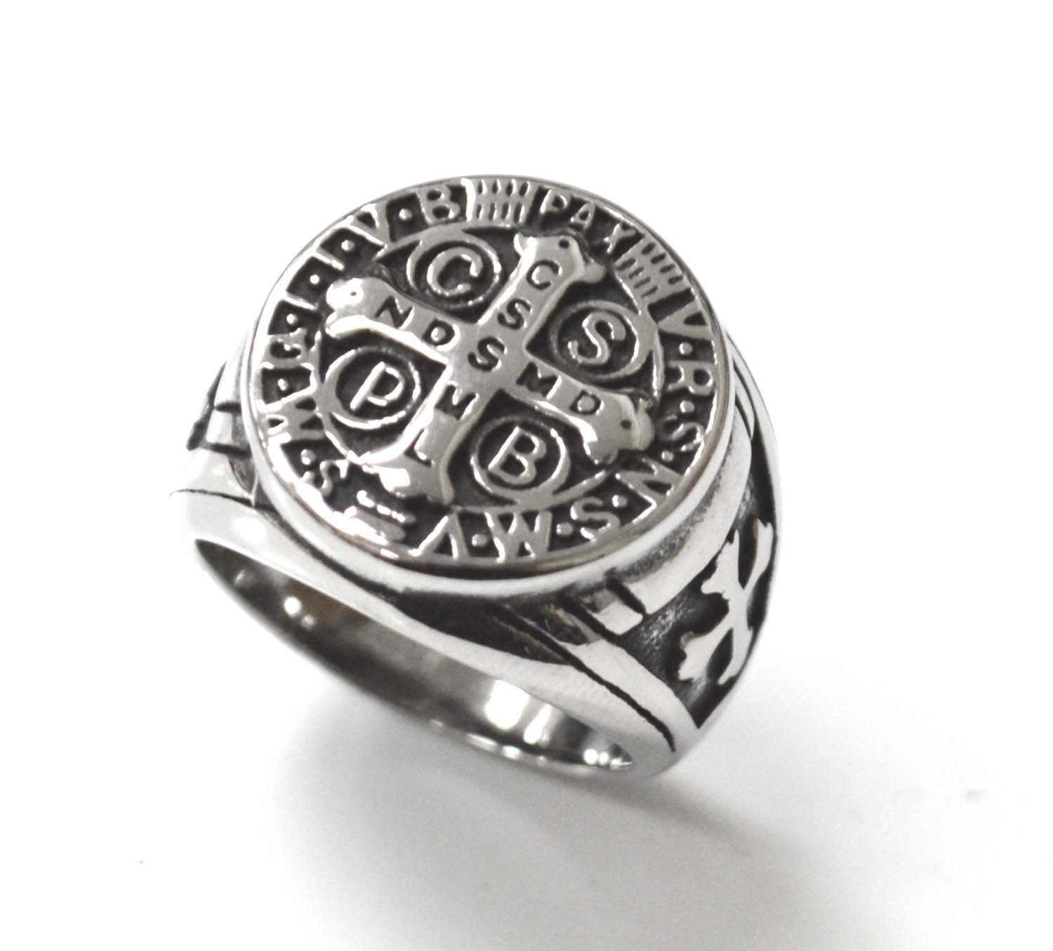 San Beneto Stainless Steel Ring 81-1183S