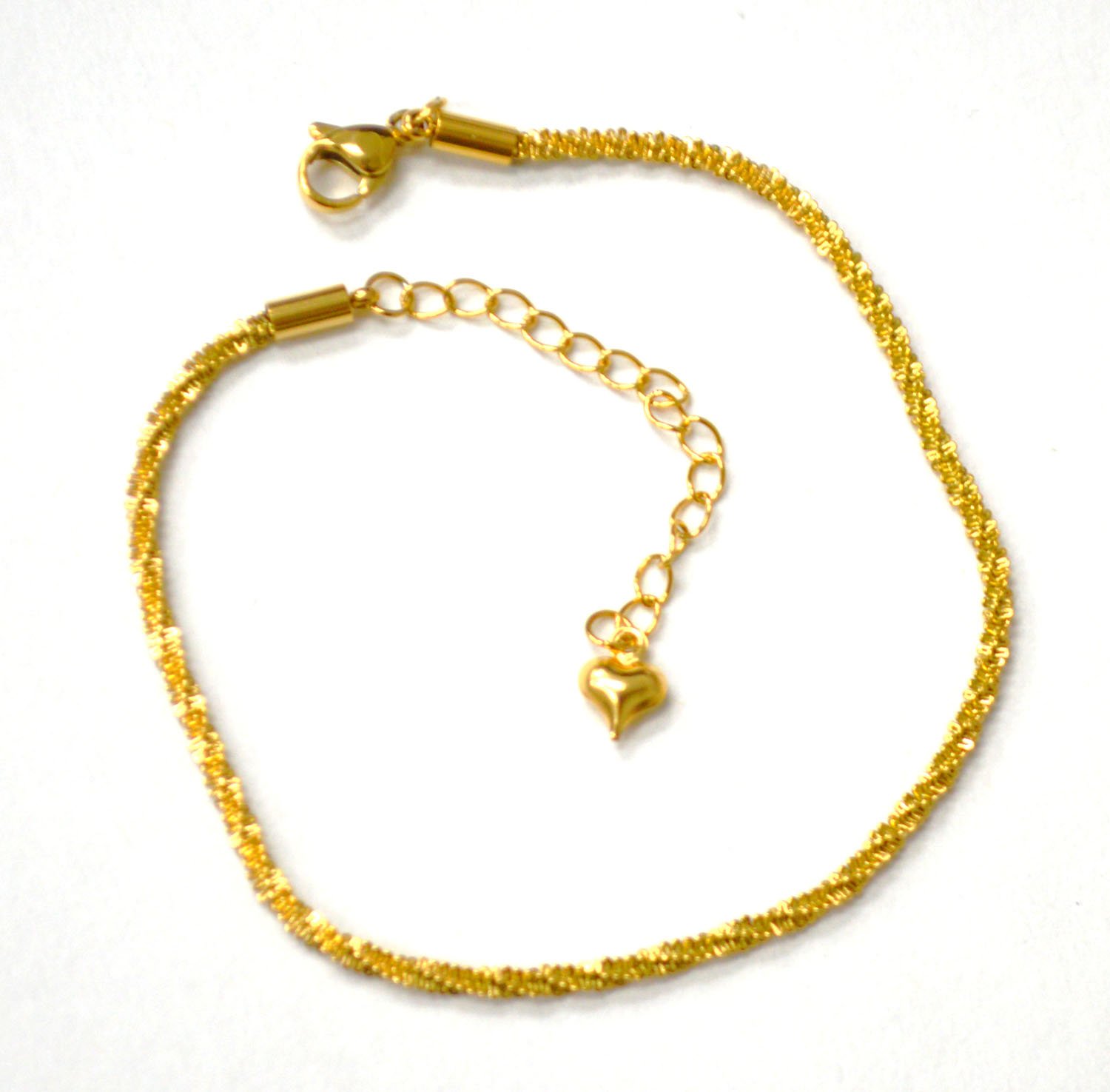 Gold IP Plated Bracelet/Anklet 82-1890G
